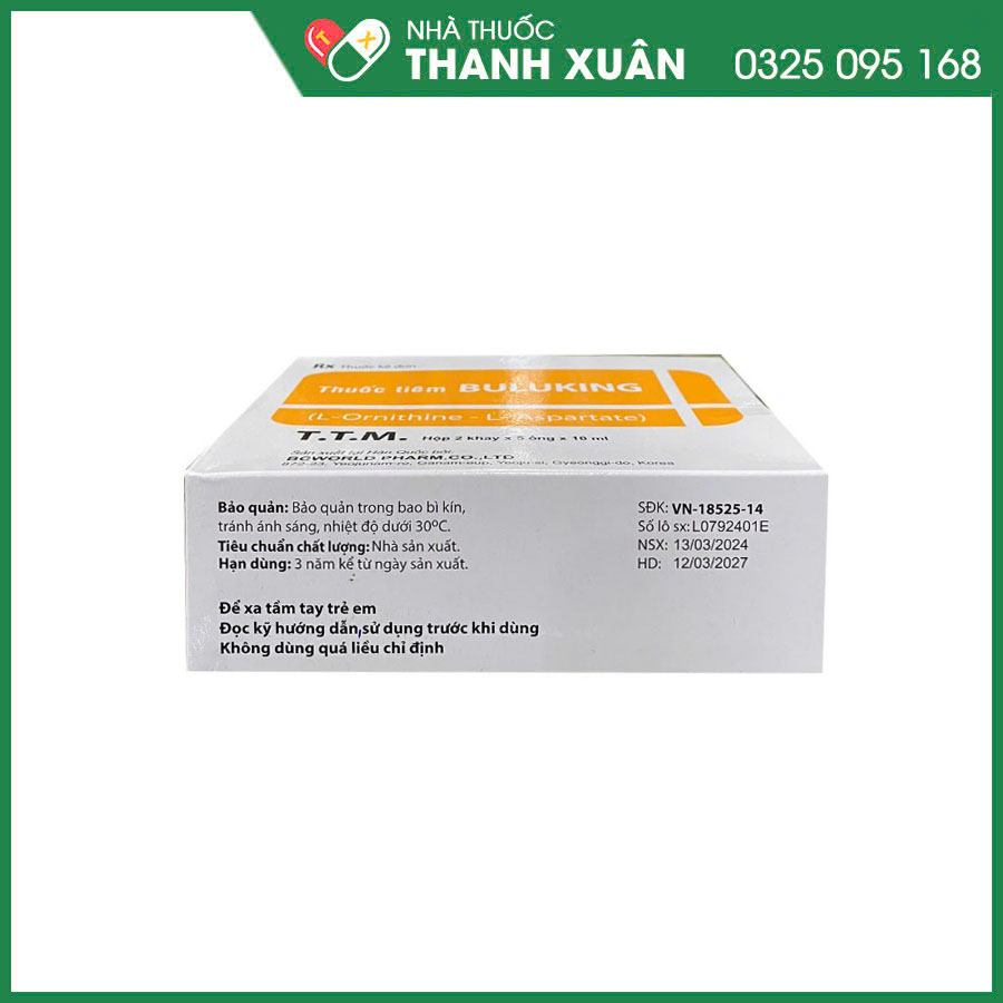 Buluking thuốc điều trị gan cấp tính hay mạn tính, hôn mê gan và tiền hôn mê gan